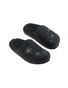 chaussons sabot homme brodé...