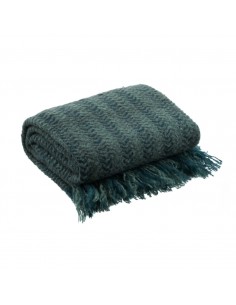 plaid tricot laine...