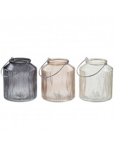 photophore chevrons fumé