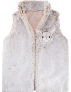 gilet lapin 3/4 ans