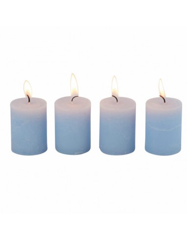 bougie bleue parfum embrun