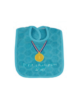 bavoir turquoise pt...