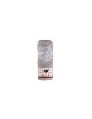 serviette toilette 50x100 poya gris...