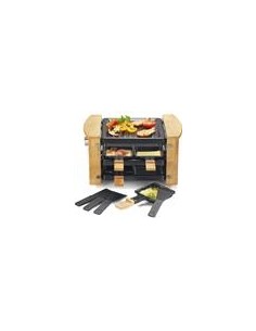 raclette grill 4 peolons bois