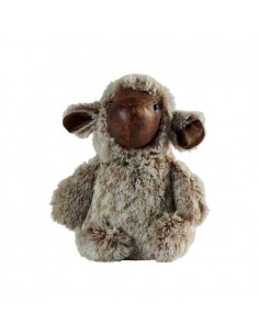 bloque porte mouton gris