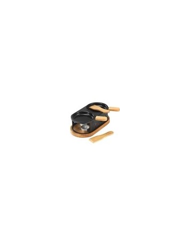 raclette plateau bois 2p