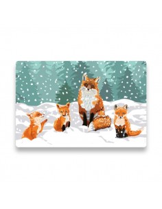 set de table renards