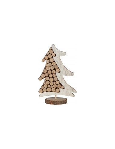 déco rondin sapin