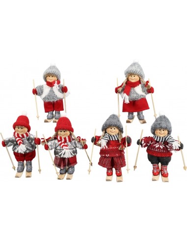 enfant visage ski couple