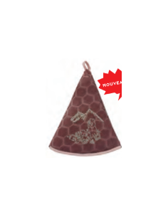 torchon rond marmotte vieux...